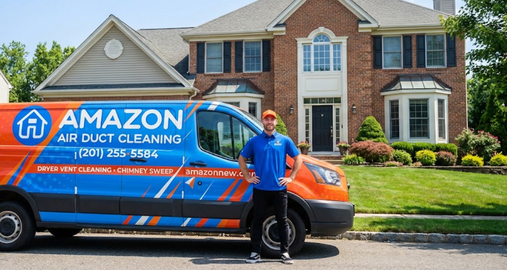 Air Duct Cleaning Paramus Professional Team at Work