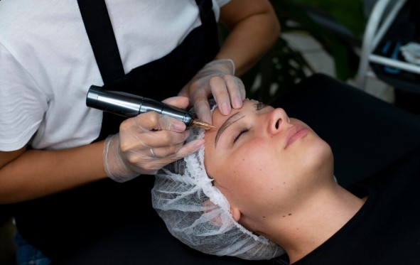 Microblading brows